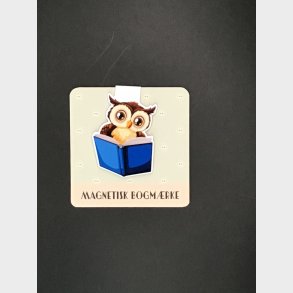 Owl with a book