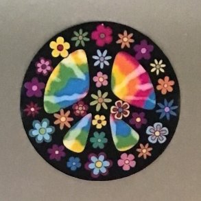 Peace 8 cm i diameter