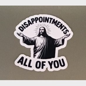 Dissapointments all of you. 7,5 x 7,5.