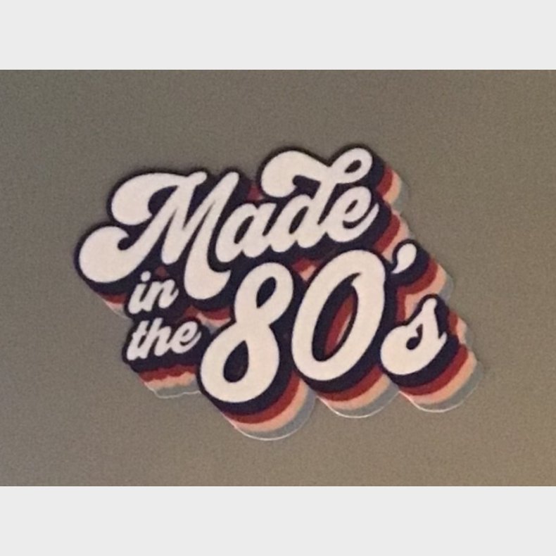 Made in the 80�s 8 x 5,5 cm.