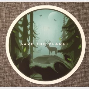 Save the planet 8,5 cm.